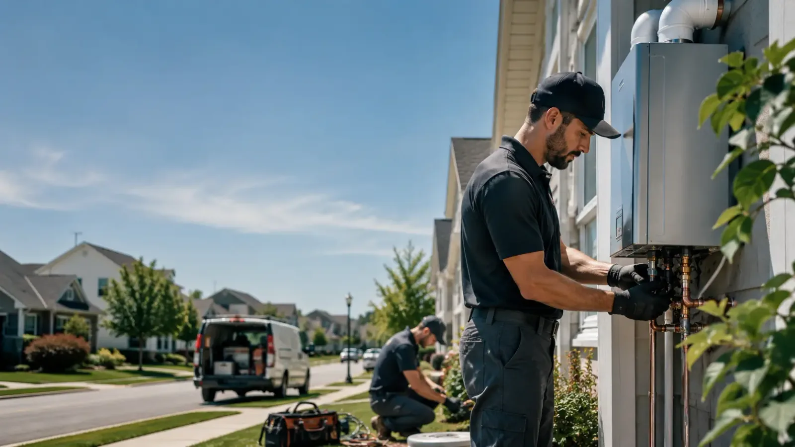 Tankless Water Heater Installation in Early, TX